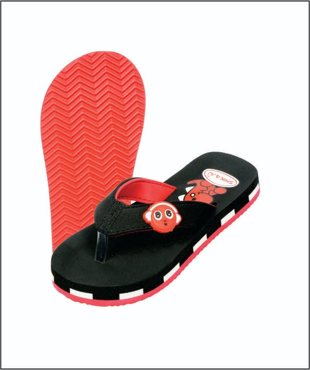 Kids Slipper - Rainbow Color Design